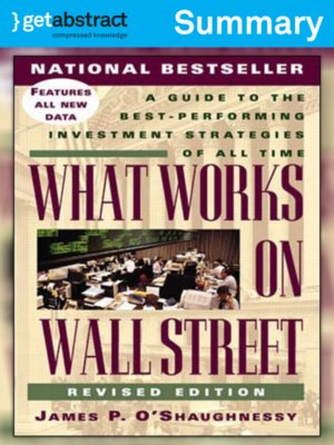 cover image of What Works on Wall Street (Summary)